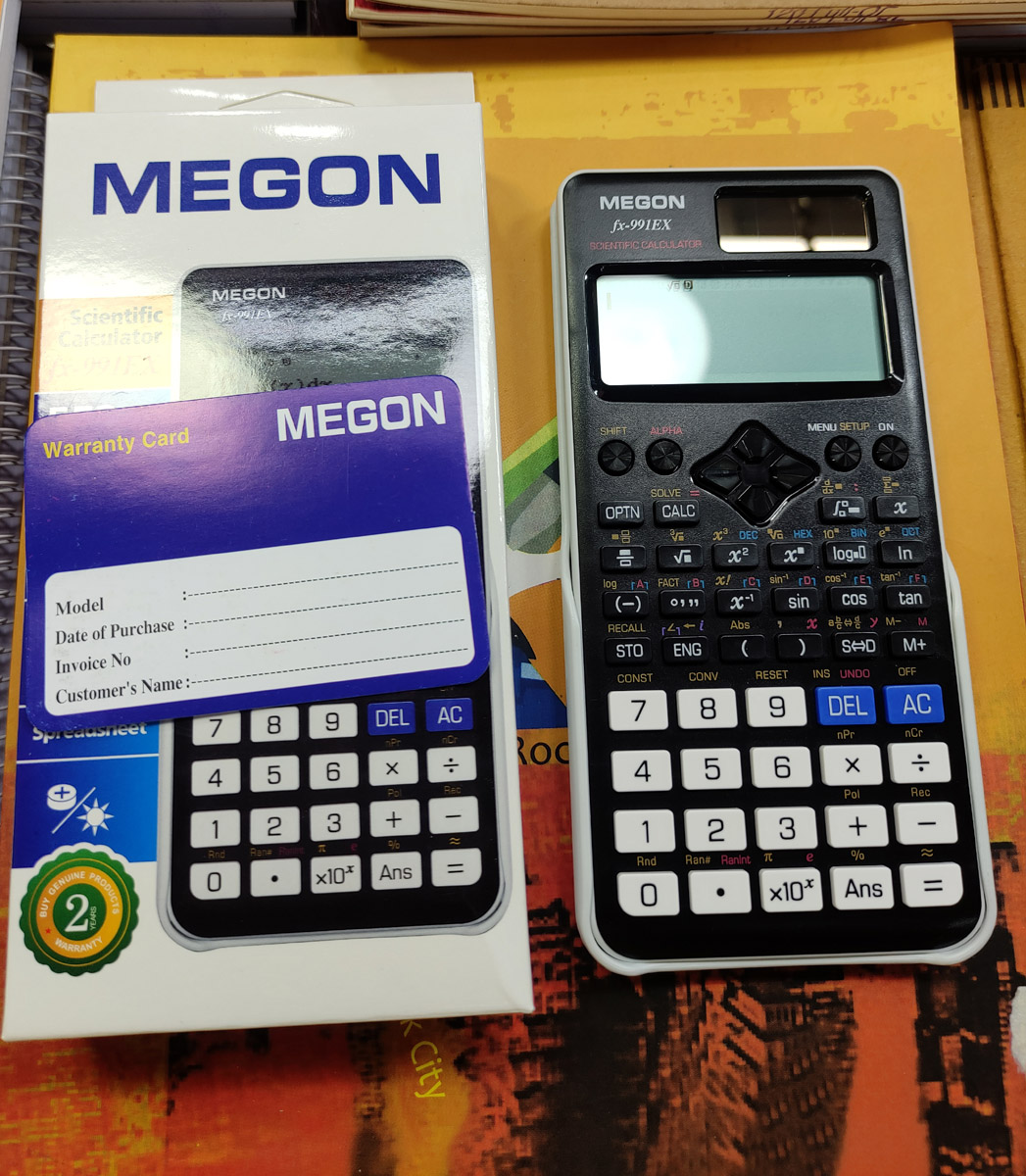 SCIENTIFIC CALCULATOR (M-E-G-O-N)