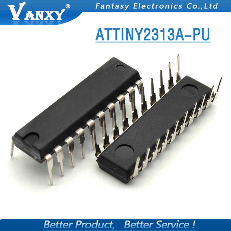 【happy one】2 ATTINY2313A-PU dip-ATTINY2313-PU ডিপ 2313a-pu এবং ic. 