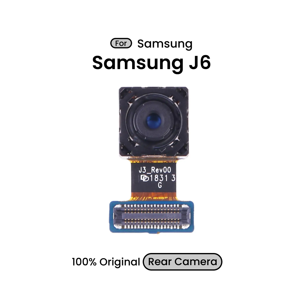 Camera Module For Samsung Galaxy J6 Front, Back