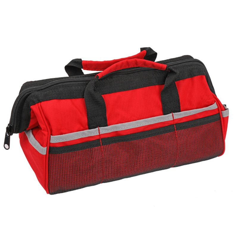 315mm Canvas Tool Kit Outdoor Small Tool Kit Portable Tool Bag Electrician Woodworking Maintenance Tool Storage Bag Easy to Use