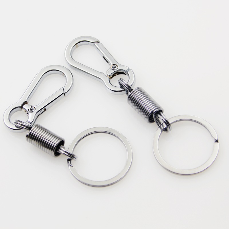 1pcs Spring Keychains- Climbing Hooks /Car Keychain /Classic Strong Keychain- Accessories Metal Key Chains. 