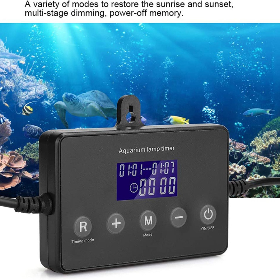 【Xiaofeng】Smart LED Aquarium Light Timer Controller Fish Light Controller and dimmer. 