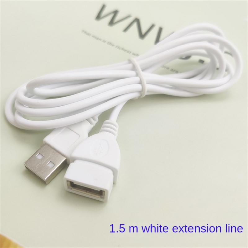 Wide Scope Of Application Beige White Extension Cord Durable Mouse And Keyboard Usb Male To Female Extension Cable