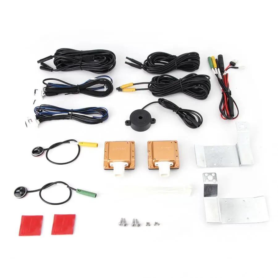 12V Blind Spot Detection Monitoring System Kit BSD Dead Zone Sensor Car Parking Sensor Universal Automobiles Blind Spot Sensor