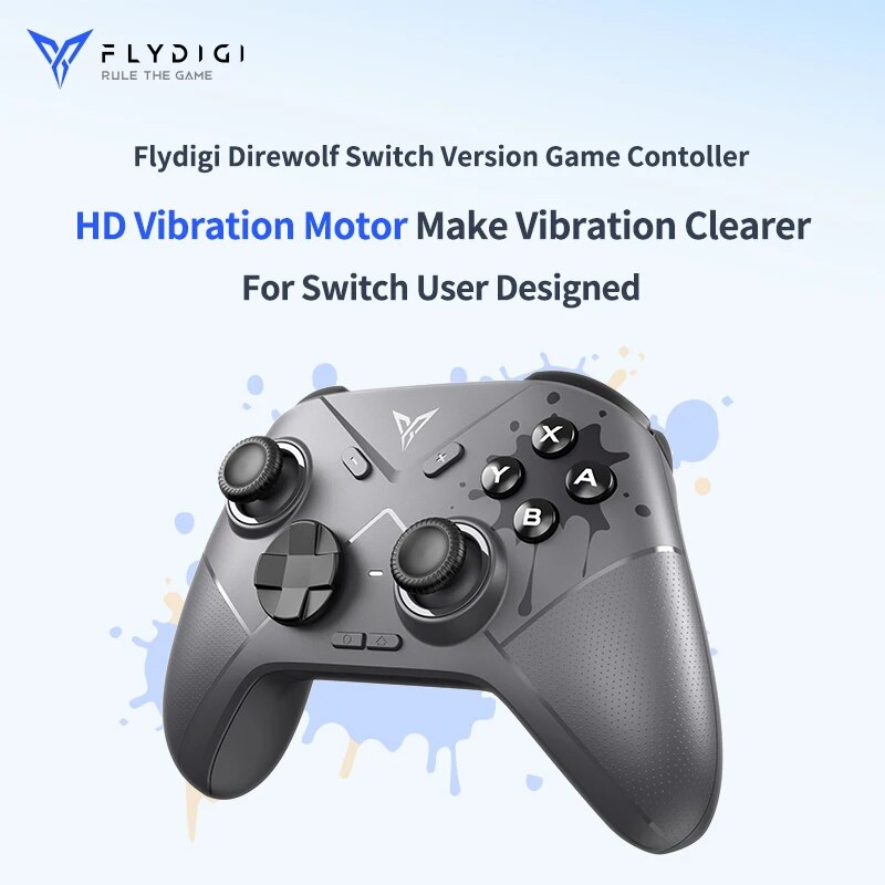 Flydigi Direwolf Switch Version Wired/Wireless Gaming Controller Support Bluetooth Gamepad For PC/NINTENDO SWITCH. 