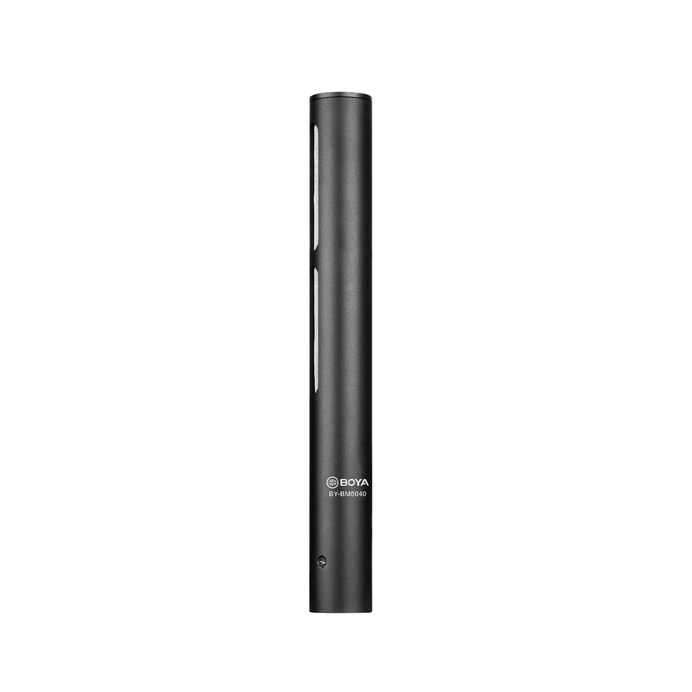 BOYA BY-BM6040 Professional Condenser Cardioid Mini Shotgun Microphone with 12-48 Phantom Power for Video Camera Recording Interview. 