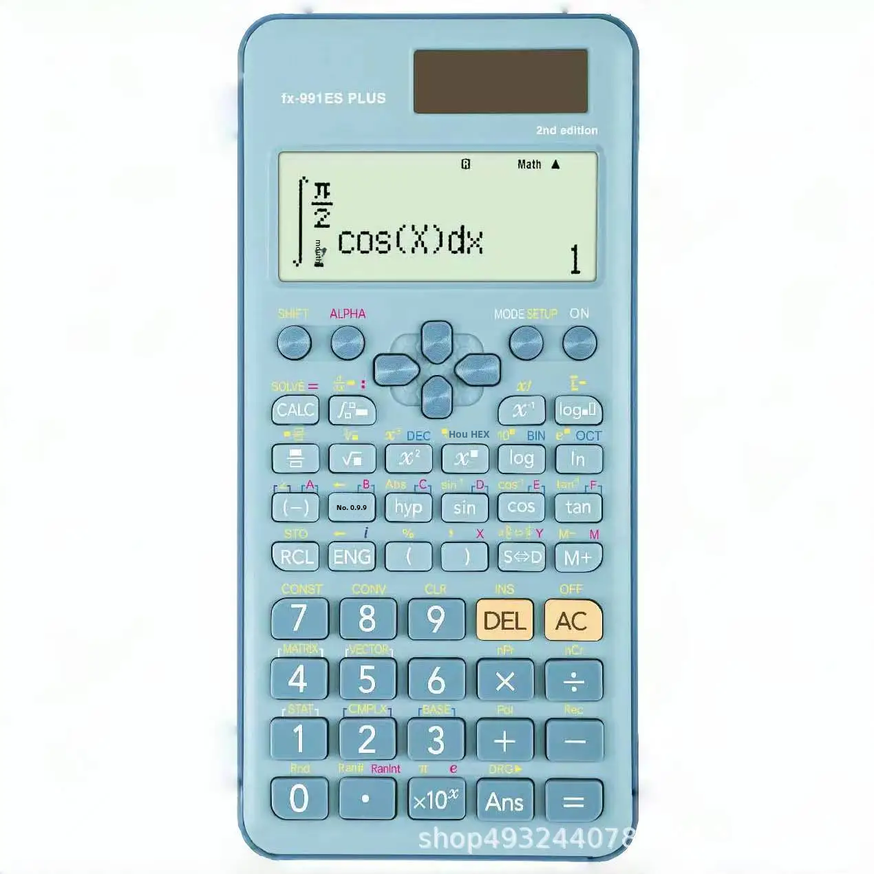 Fx991esplus Second Generation Science Calculator Colorful Logo For Cross-border Trade Students. 