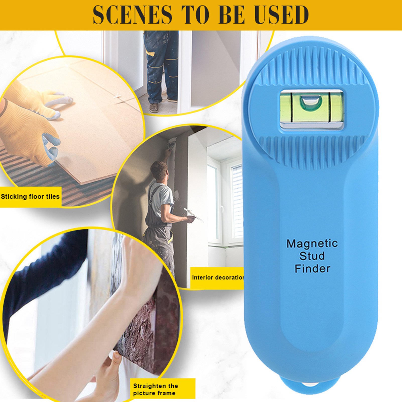 Magnetic Wall Stud Finder Magnetic Sensor for Screws ,Standard. 