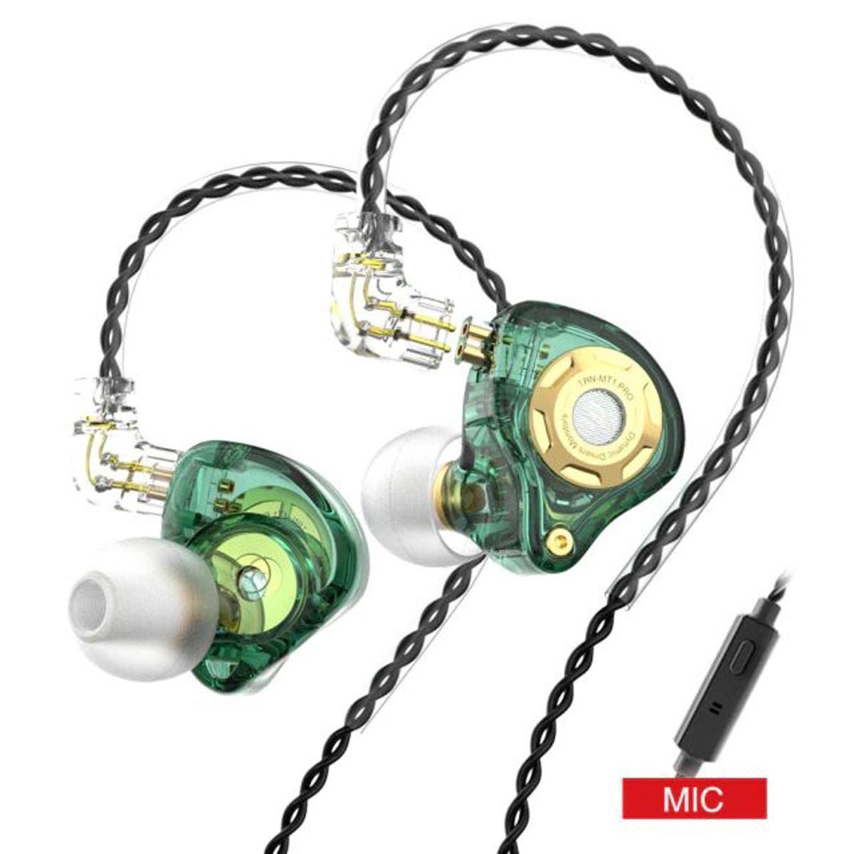 TRN MT1 Pro Professional Hi-Fi Dynamic In-Ear Earphone With Microphone