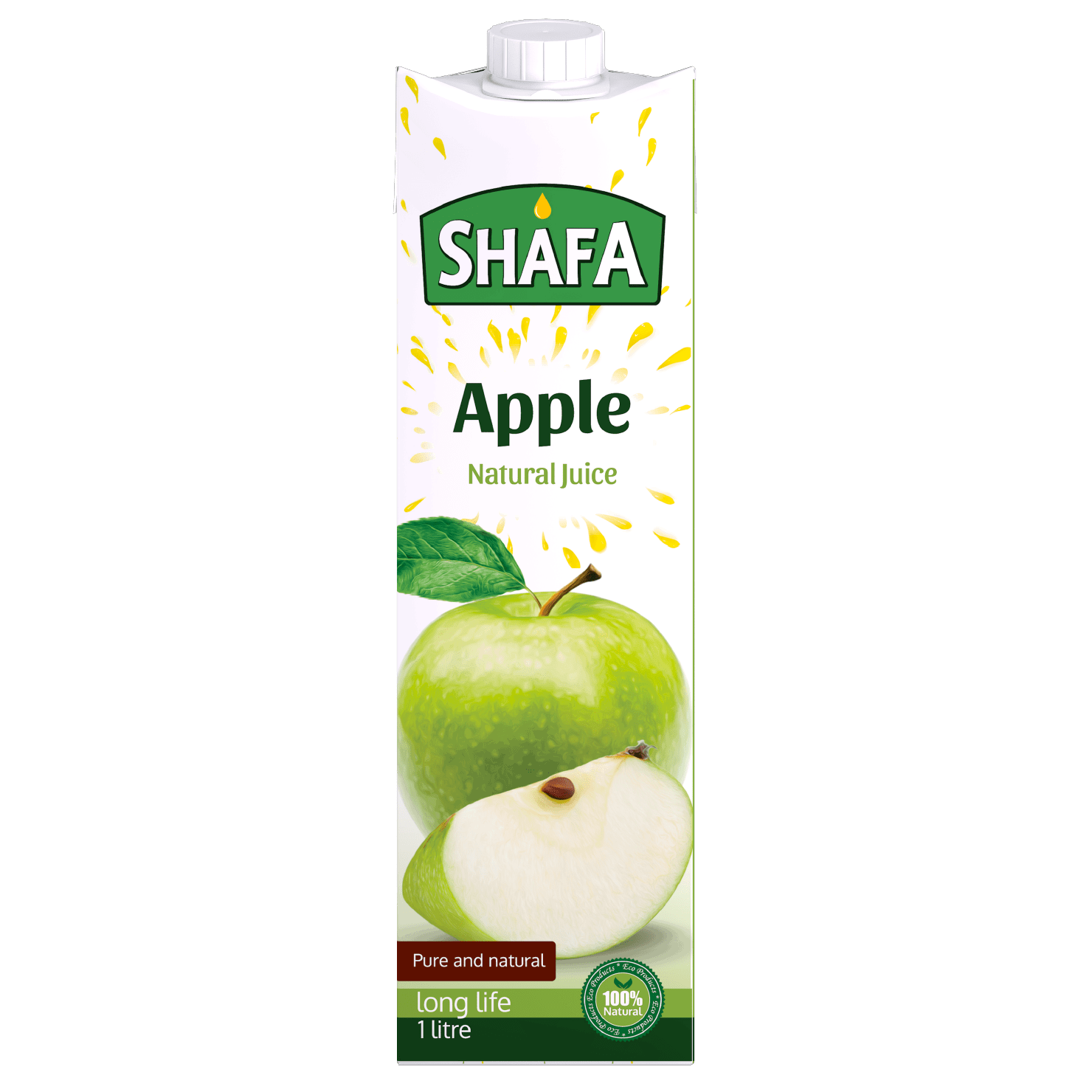 Shafa Natural Apple/Orange/Peach Nectar Juice 1L-pamir cola. 