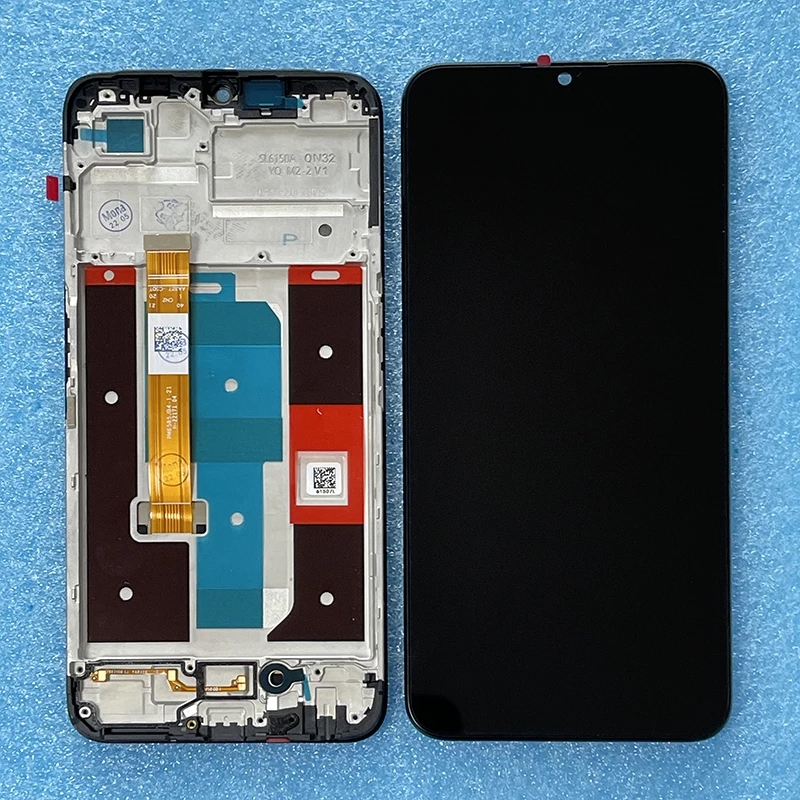 LCD With Frame For OPPO Realme C35 RMX3511 Display Touch Screen Digitizer Assembly Replacement Parts. 