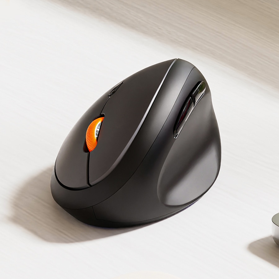 ProtoArc EM14 Wireless Mouse Bluetooth for Computer PC Office Laptop Accessories Ergonomic Vertical Mice Small Hands