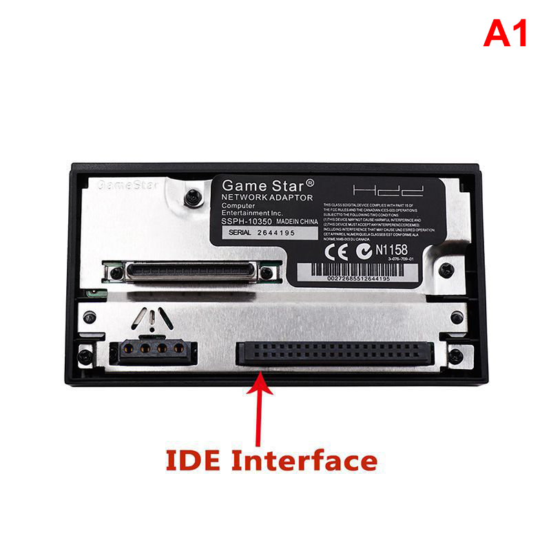 SATA Interface Network Adapter for PS2 Fat Game Console Adapter SATA Slot HDD Network Adapter Demoo