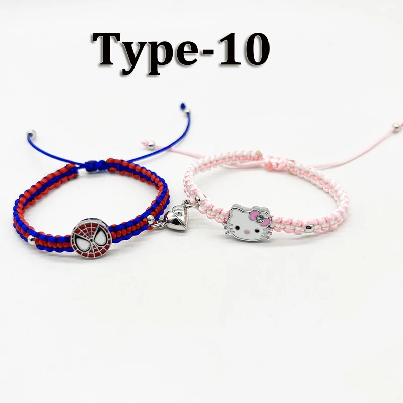 Spider Friendship Bracelets Matching Bracelets for Couple Best Friends Spider Bracelets Birthday Jewelry Gifts for Women Girls