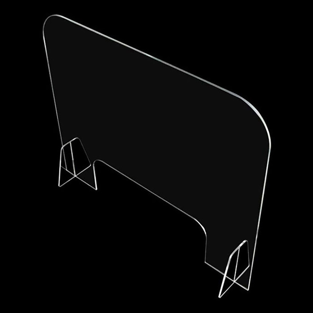 Sneeze Desk Partition Baffle Screen Anti- Transparent Isolation Protection Board Secure Divider Baffle. 