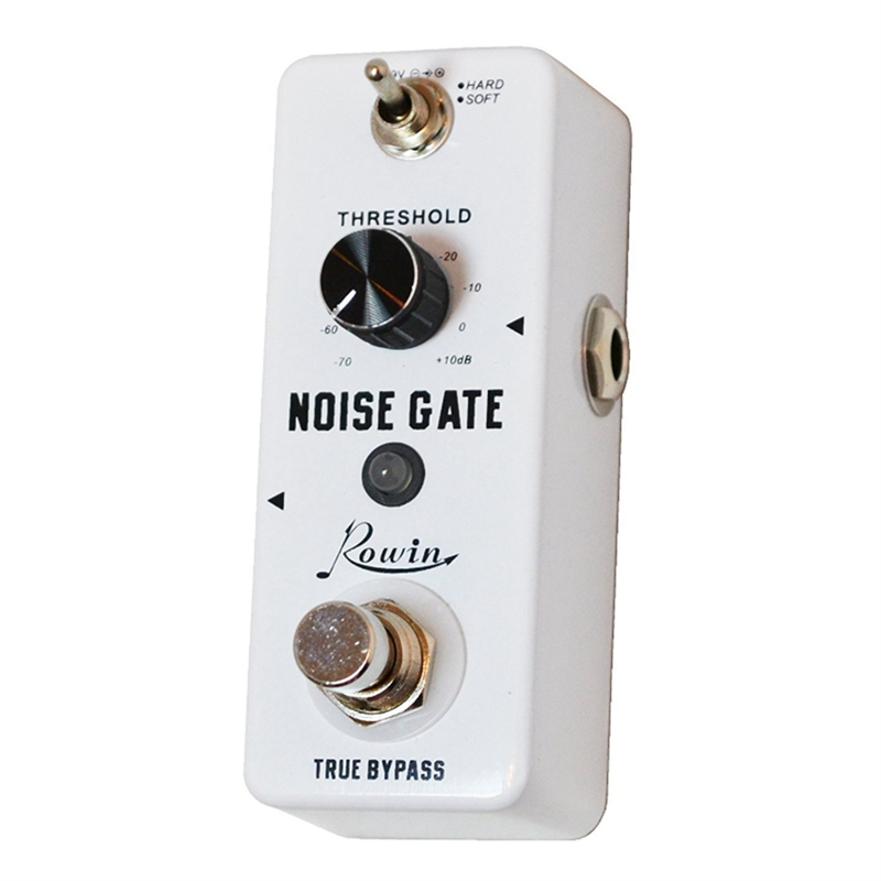 Rowin Noise Gate Guitar Pedal Guitar Effect Noise Reduction Effect for Electric Guitar Hard Soft Modes. 