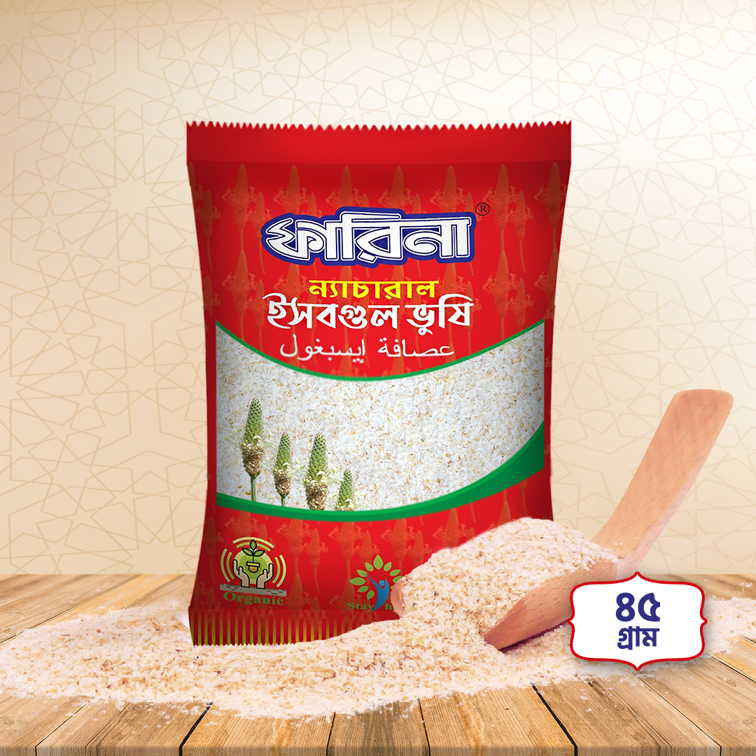 Farina Natural Psyllium Husk 45gm ( 2 Pcs)
