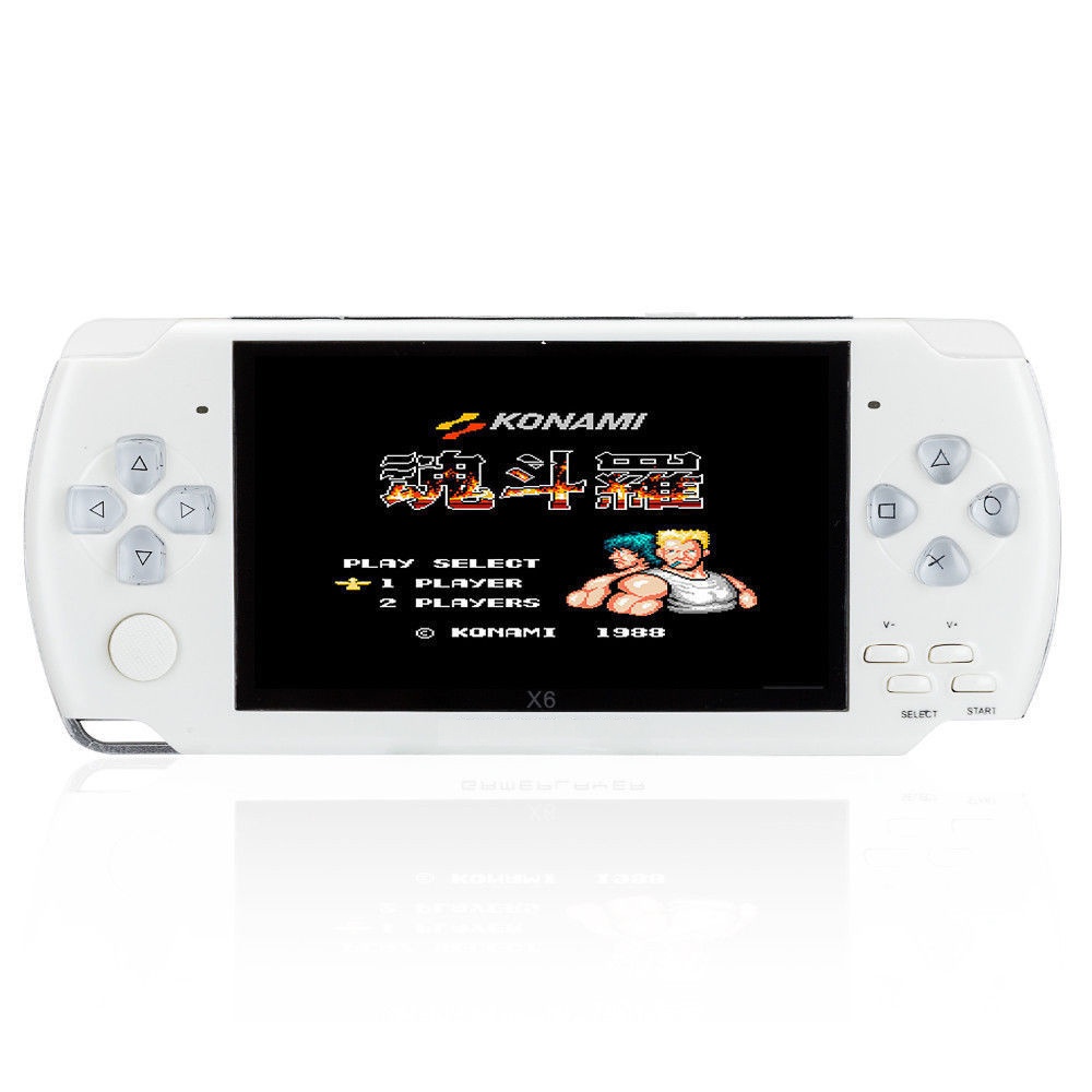 8GB 4.3 Inch Handheld Game Console with 1000 Classic GBA Games, Support Video & Music Playing, Built-in 3M Camera. 