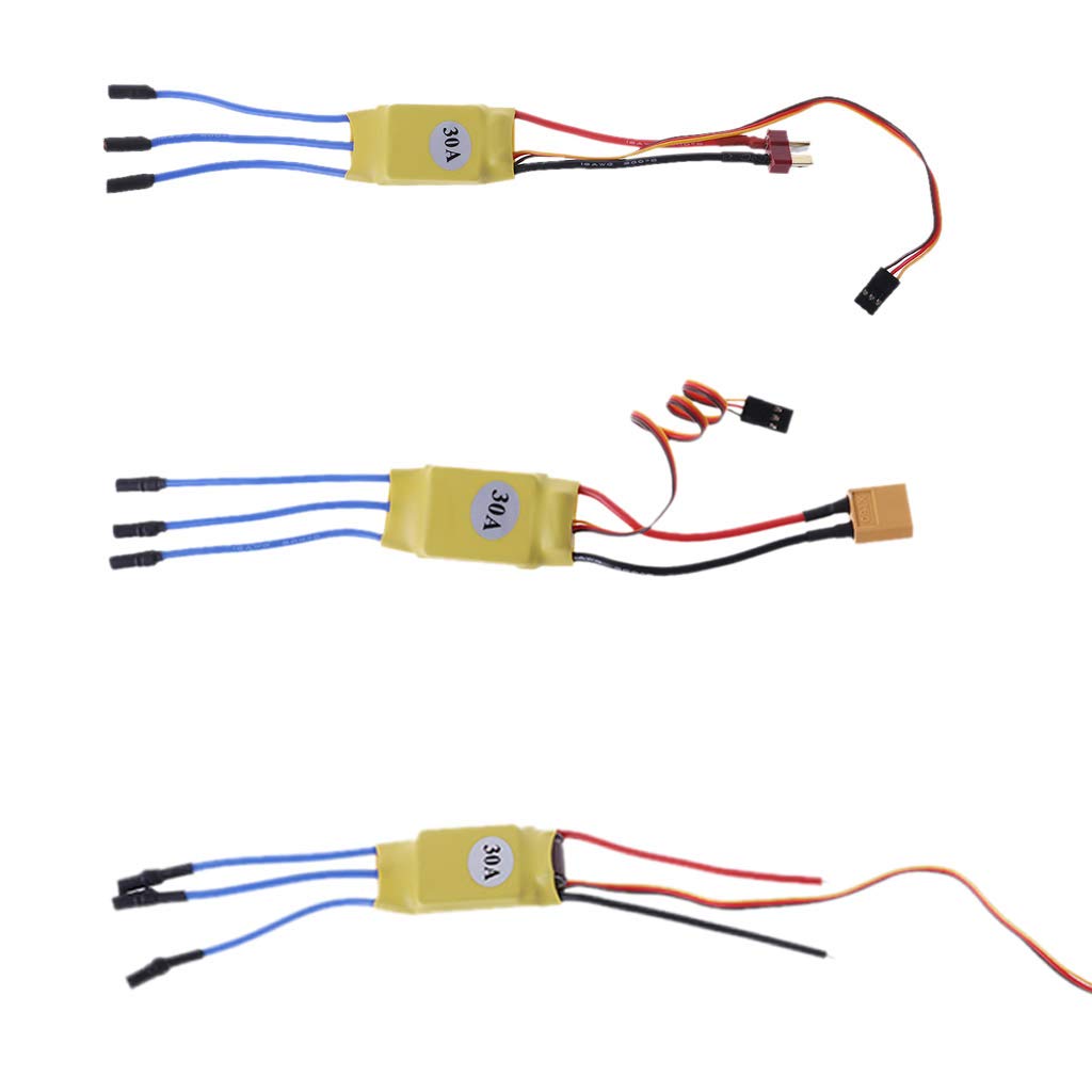 BLDC 30A ESC ESC30A 30A Motor Speed Controller ESC For Brushless Motor ESC Speed Controller 30A Power Supply Adapters. 