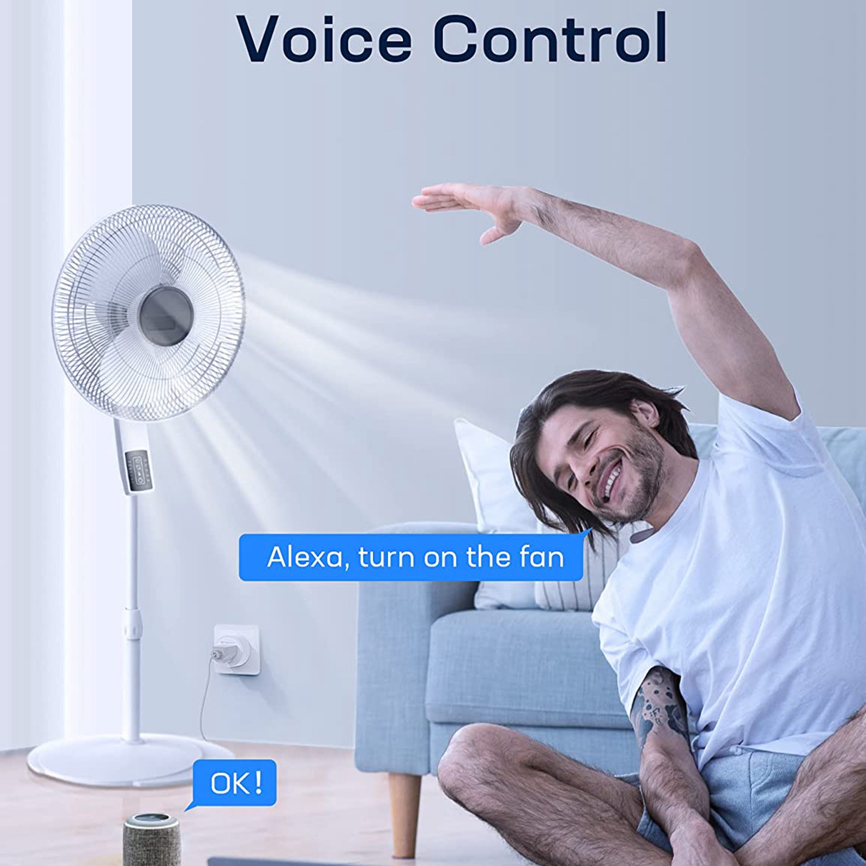 Smart Plug for Alexa and Home,WiFi Socket with Timer, US Plug. 