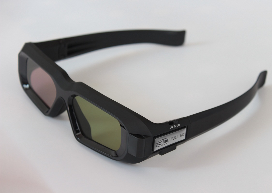 Optoma/DP/Lixun/Panasonic Projector LED Screen Shutter 2.4G RF 3D Glasses VESA Transmitter. 