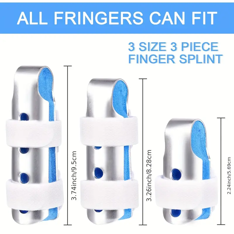 Finger fracture, orthodontic fixer, used for hand 1Pc finger splints, finger support stents, finger stable arthritis, fixation. 