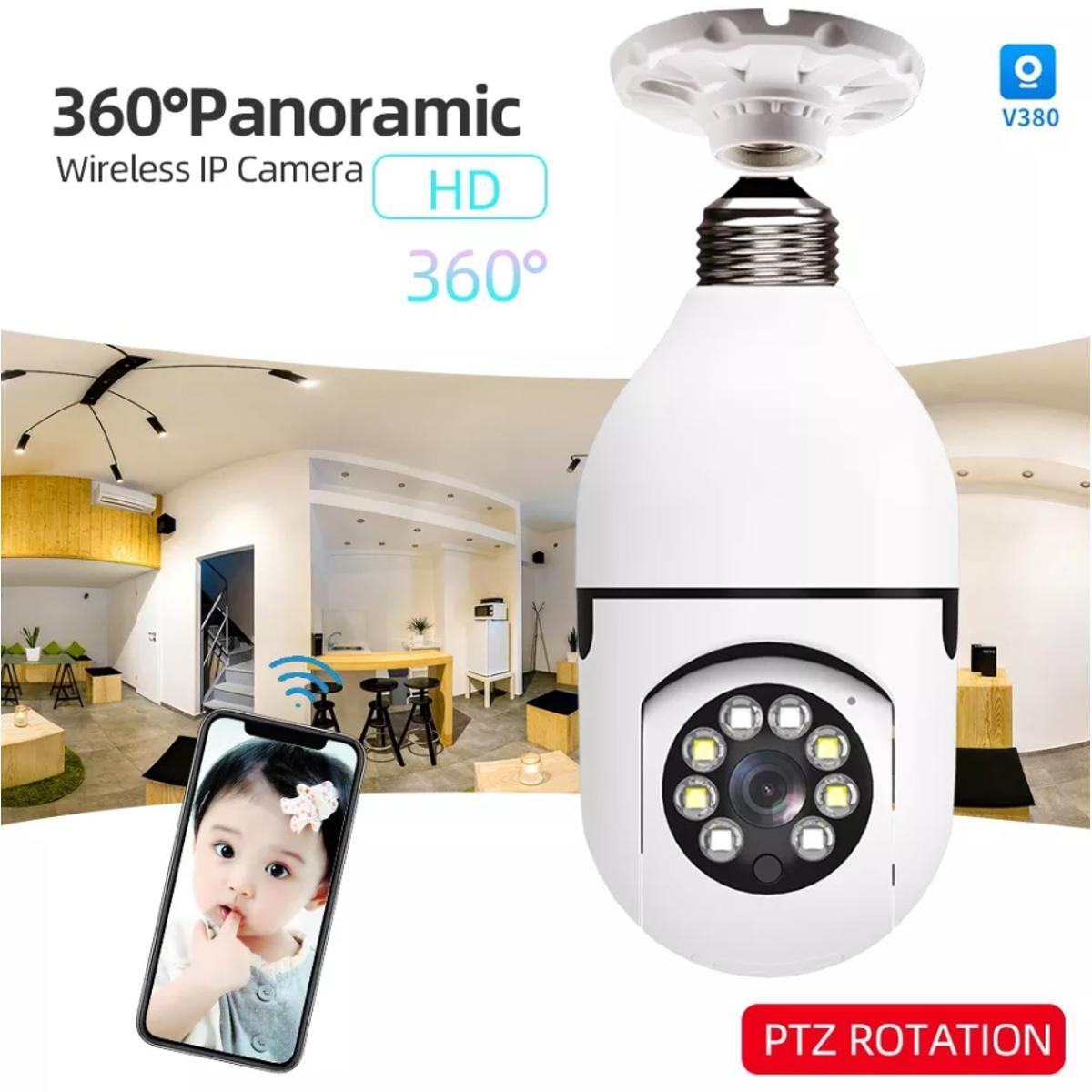 360 panoramic wireless ip hot sale camera