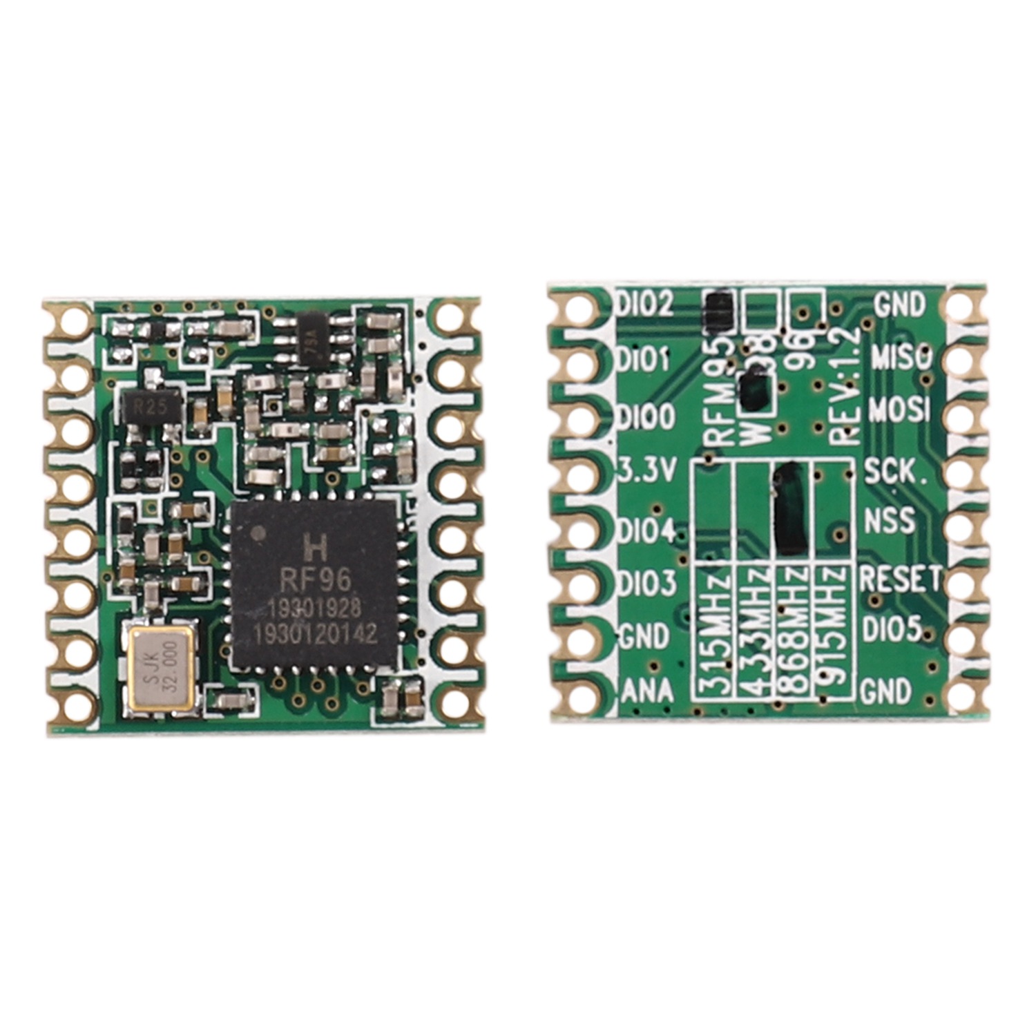 4PCS LORA SX1276 Wireless Transceiver Module FCC ROHS ETSI REACH. 