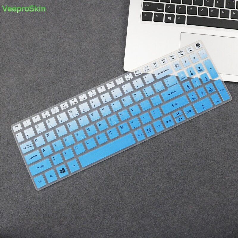 【happy one】Silicone skin Keyboard Cover for Acer Aspire E E5-574 G E5-575 (G) E5-576G /Aspire 3 A315 - 21 A315 - 31 A515-51G. 