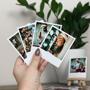 Polaroid Photo Print - 2.5 x 2 inch size Mini Polaroid Image 04/08/12/16 pcs image print high quality. 