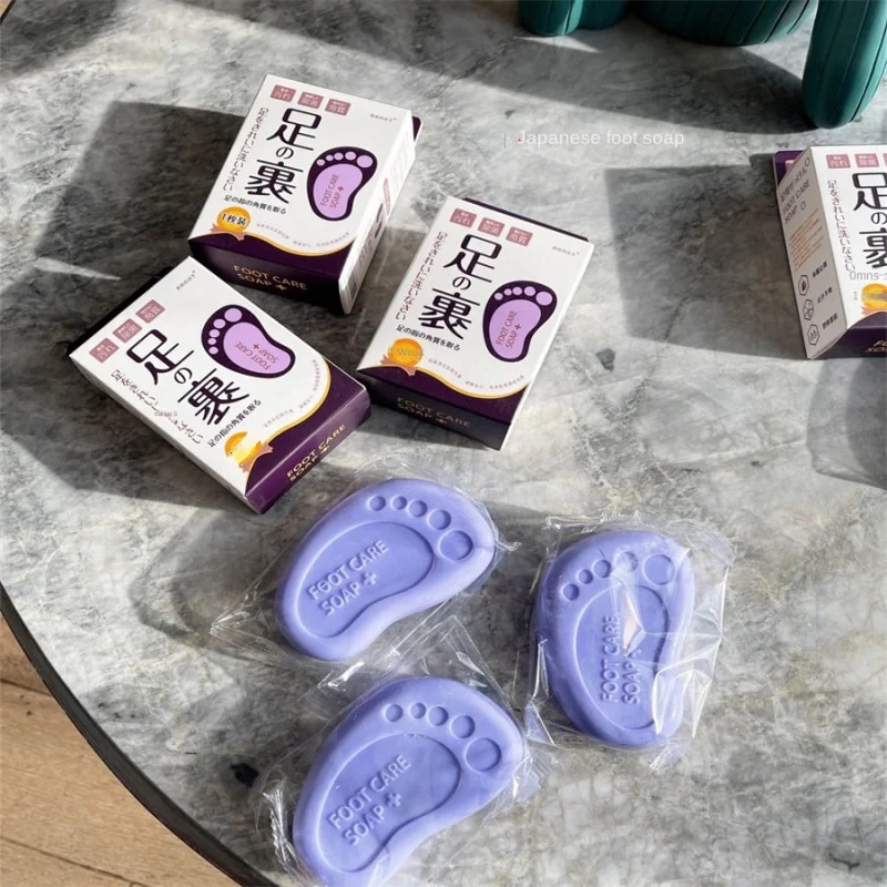Care Beriberi Antiitching Get Rid of Odor Antiperspirant Water Bubble Peeling for Foot Perspiration Bar Soap. 