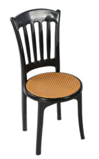 Classic Crown Chair Black