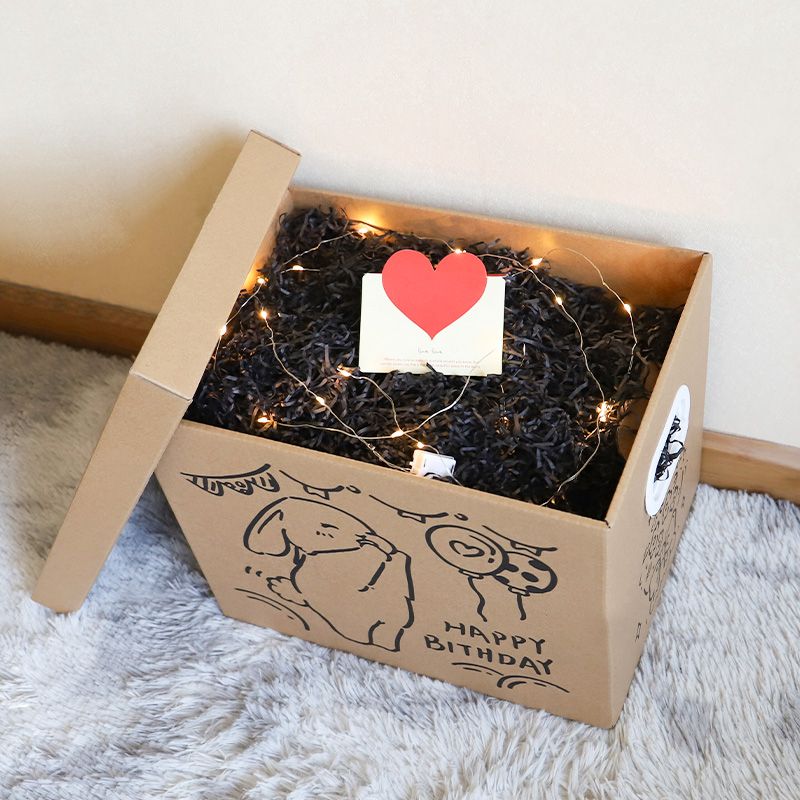 Storage Box Large Capacity Extra Large Gift Box Gift Box Empty Box Packing Box Birthday Box Gift Student Book. 