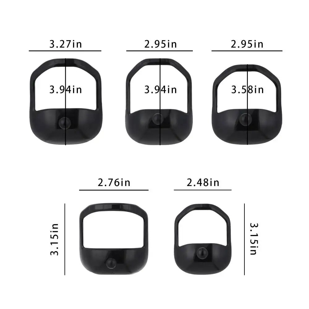 5 Sizes French Beard or Goatee Shaving Template Beard Shaping Tool Trimming Supplies Shave Reduce Time Perfect Symmetric Beard. 