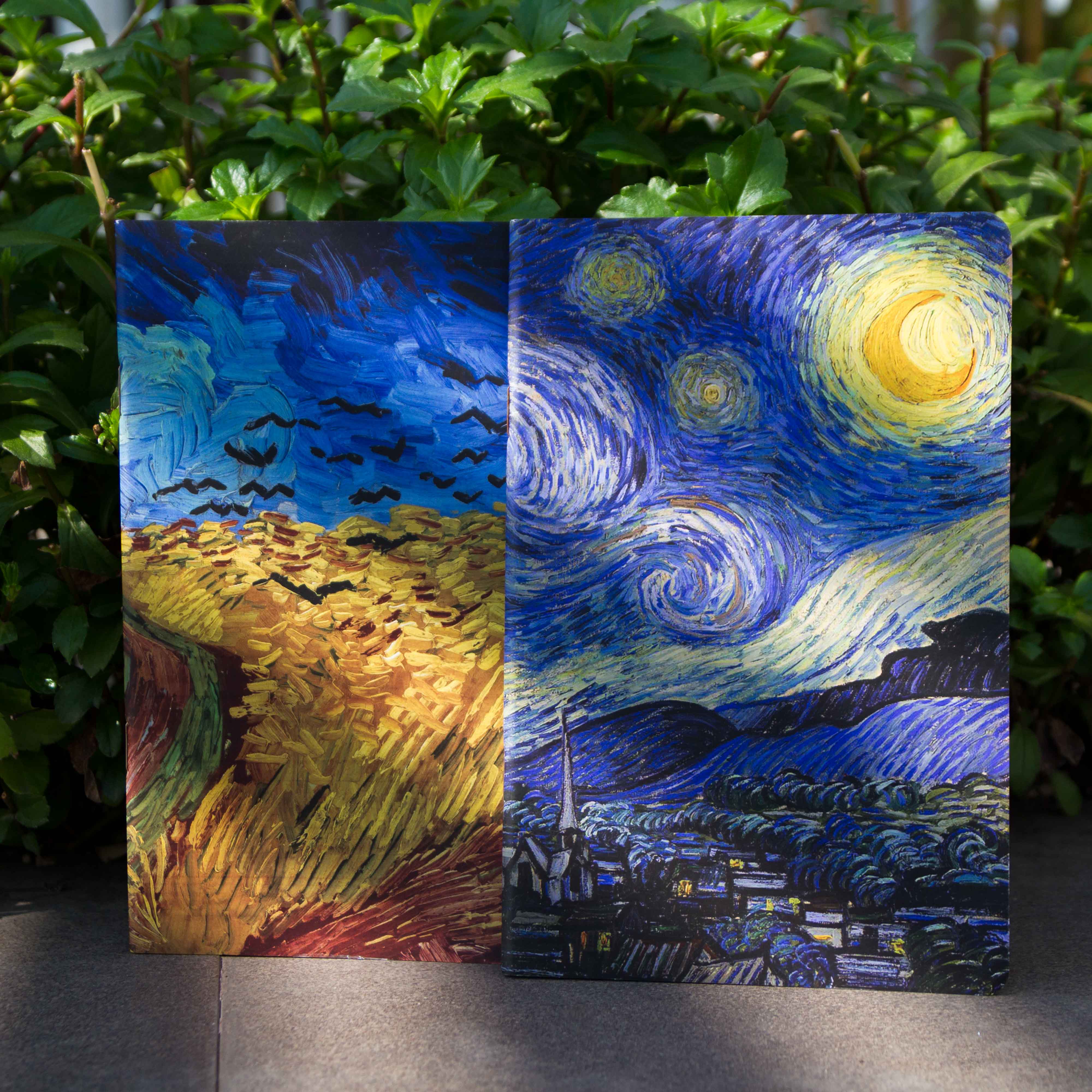Starry Night & Wheatfield with Crows Notebook (SN201903105 & SN201903104)