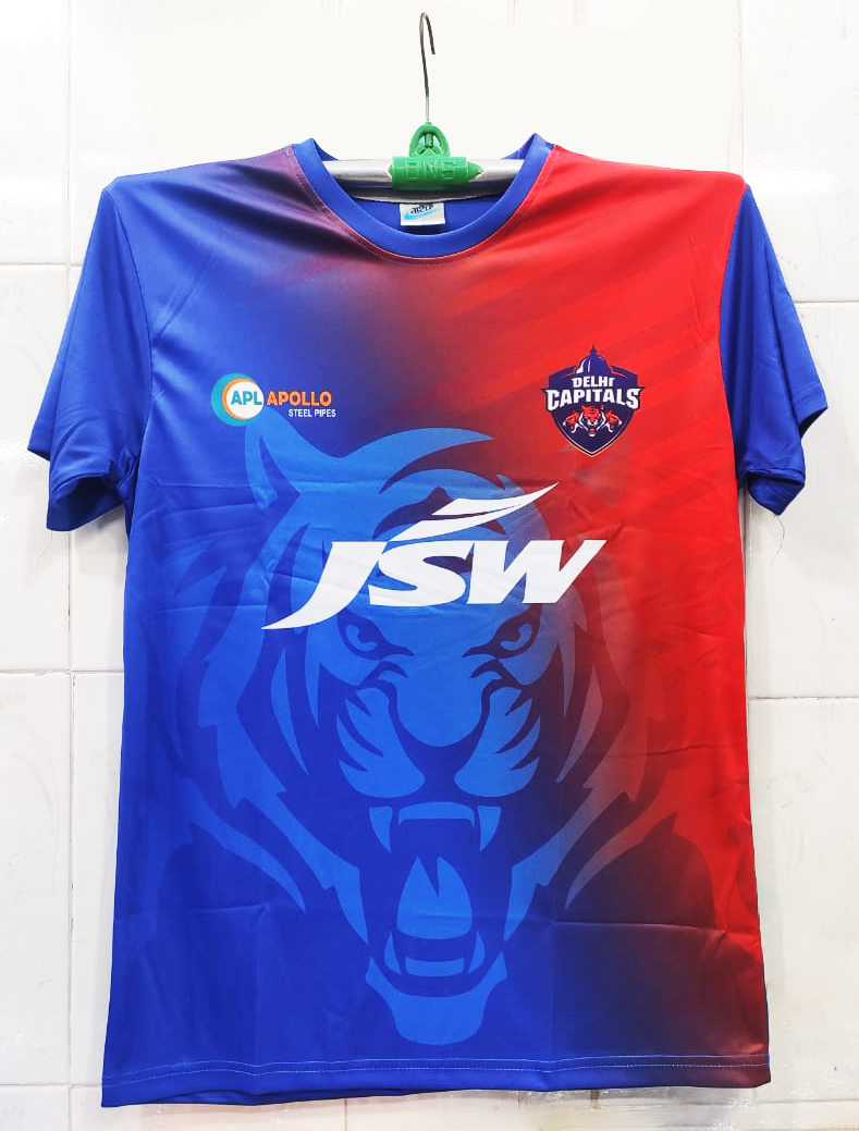 Delhi Capitals Jersey, Short sleeve 