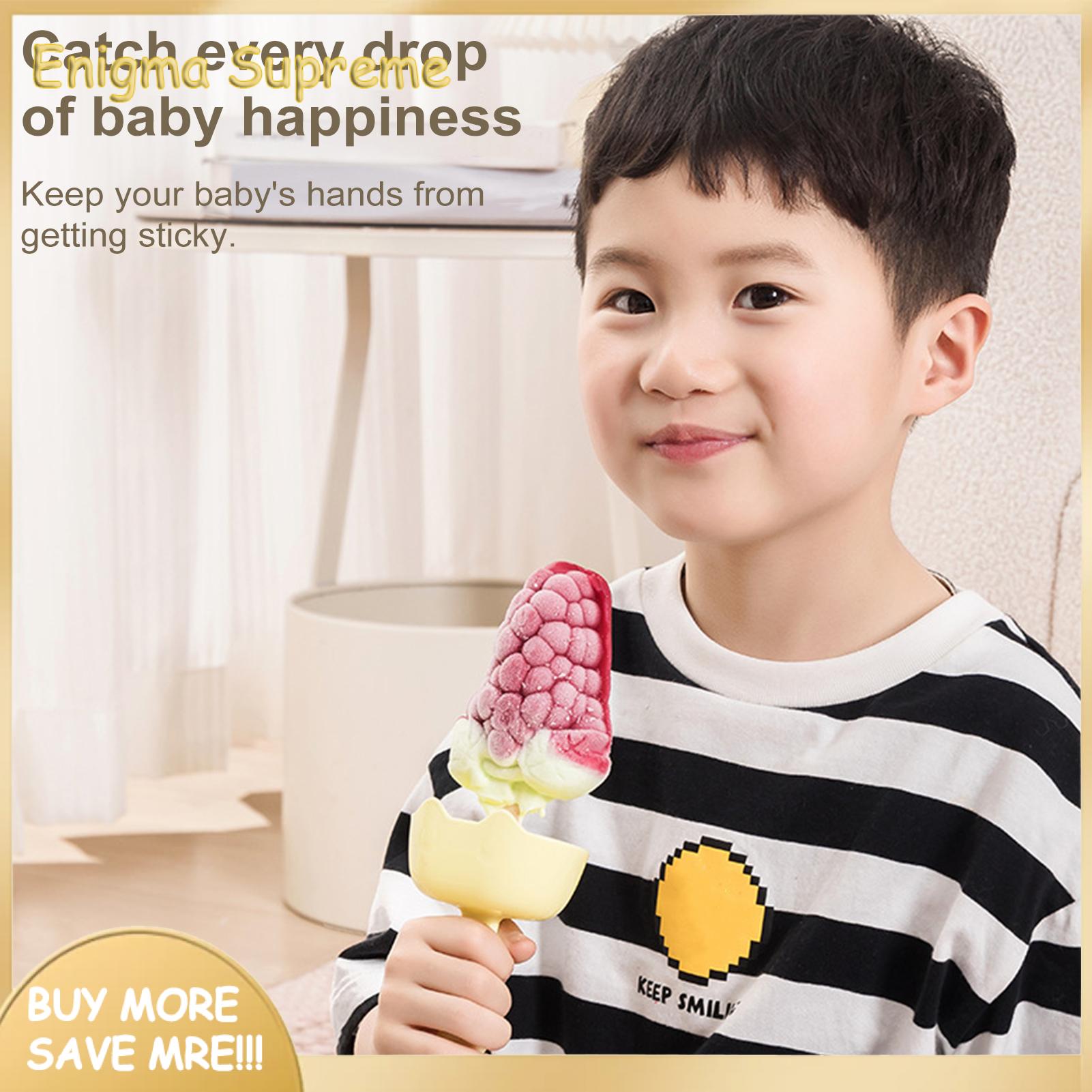 Enigma- Popsicle Holder Easy to Clean Cat Claw Popsicle Holder Stand Leak-proof Drip Catcher for Mess-free Ice Pop Enjoyment Reusable Popsicle Stick Holder with Cute Handle Design Perfect for Unique Cat Claw. 