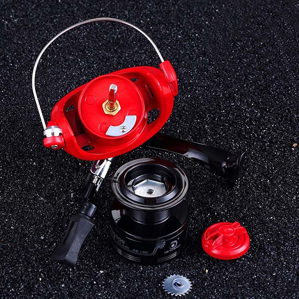 MeterMall FD Spinning Reels With CNC Folding Handle EVA Touch Knob 6 Kg Drag Maximum For Freshwater Saltwater Boat Fishing Bass. 