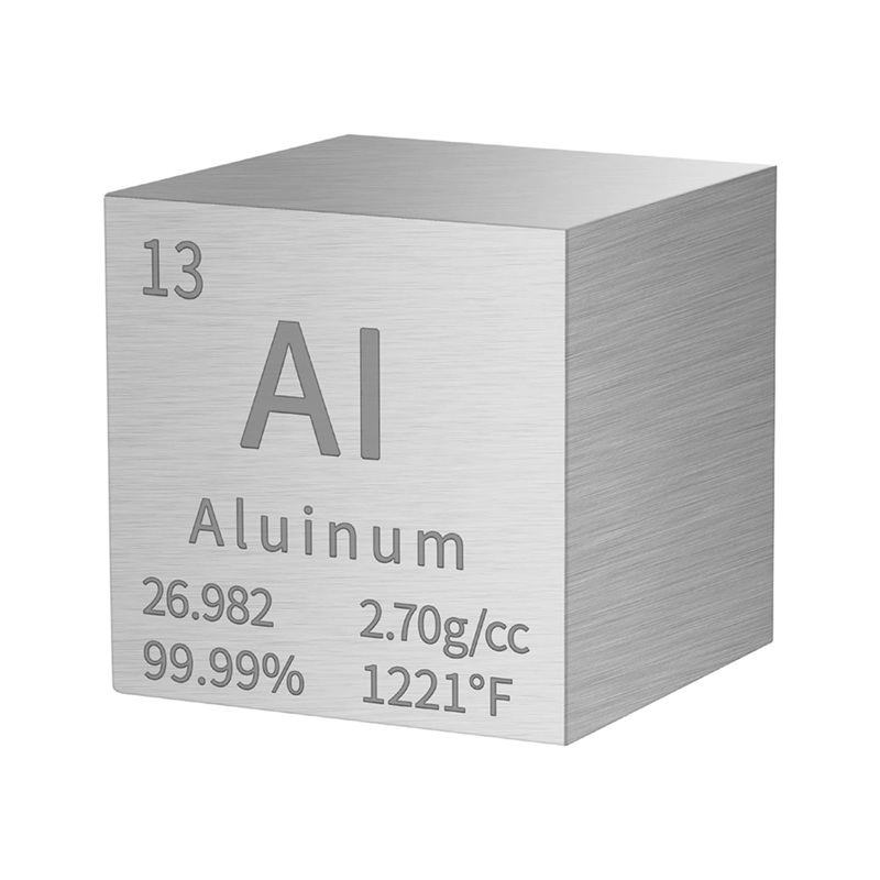 Aluminium Square Density Squares Pure Metal for Elements Collections Lab Experiment Periodic Table Collection(1 Inch) Easy Install Easy to Use