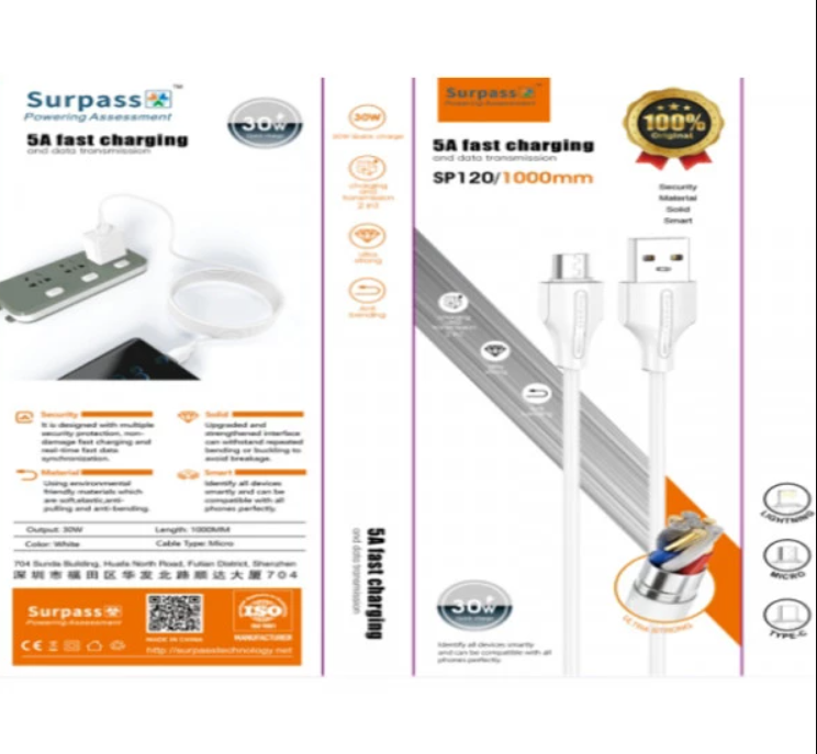Surpass Cable USB to Micro
