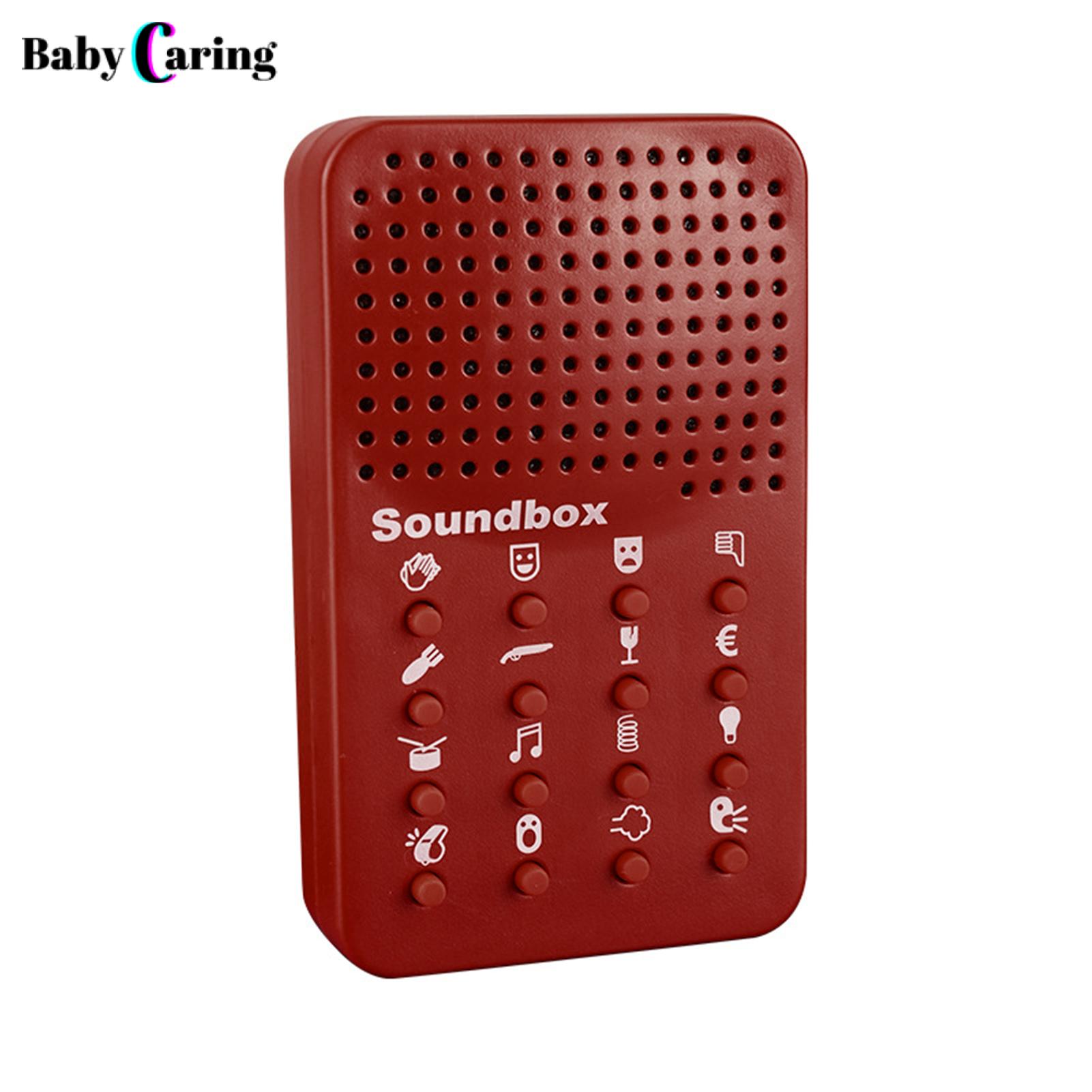 Funny Sound Effects Gadget 16 Funny Sound Effects Fart Noise Sound Machine Toy for Kids Adults Prank Prop Gift for Children Electronic Sound Maker Soundbox Sound Maker Toy. 