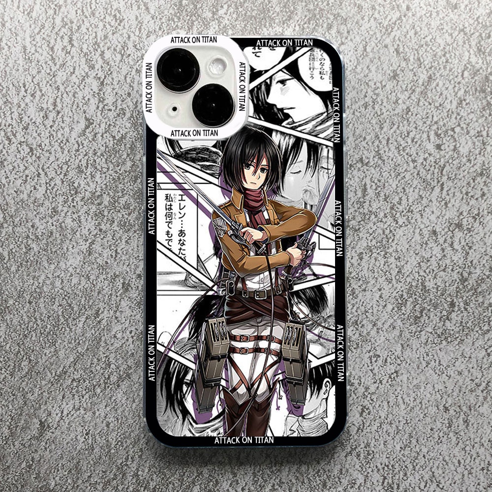 Anime Attack On Titan Phone Case For Samsung Galaxy A32 m34 m04 m13 m33 m53 m23 m52 m32 m12 m22 m11 m10 Cover. 