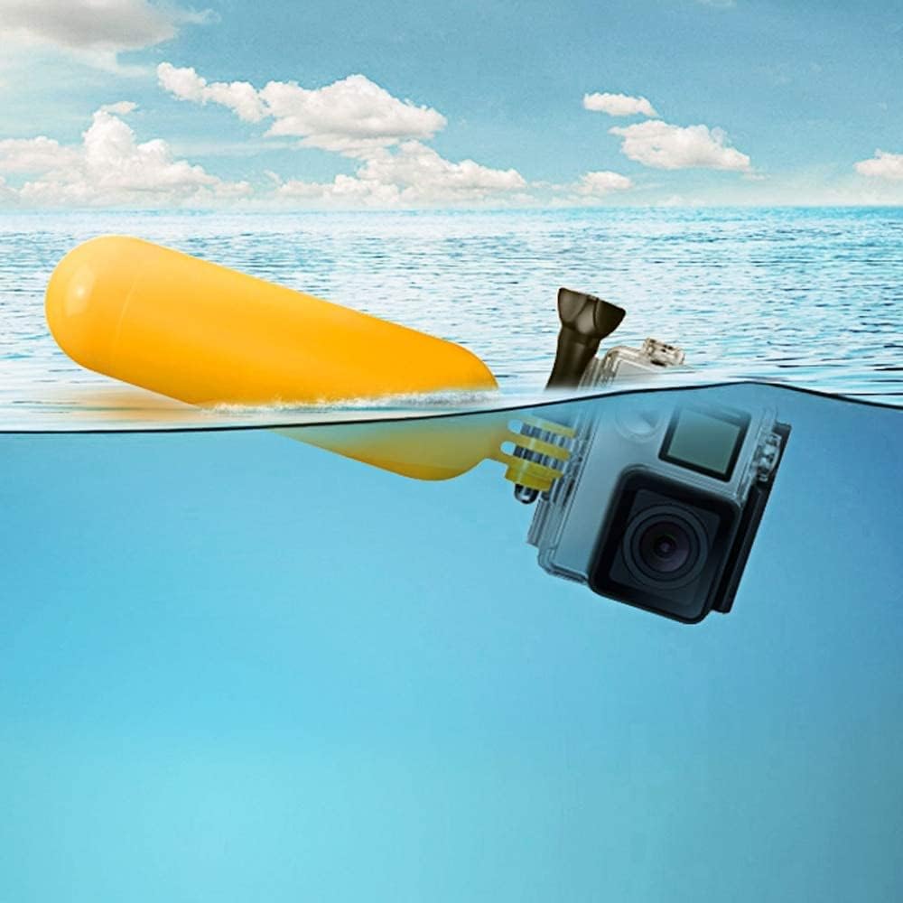 Waterproof Floating Hand Grip, Compatible with GoPro Hero 1/2/3/4 Camera Floating Handle Mount Accessory Kit