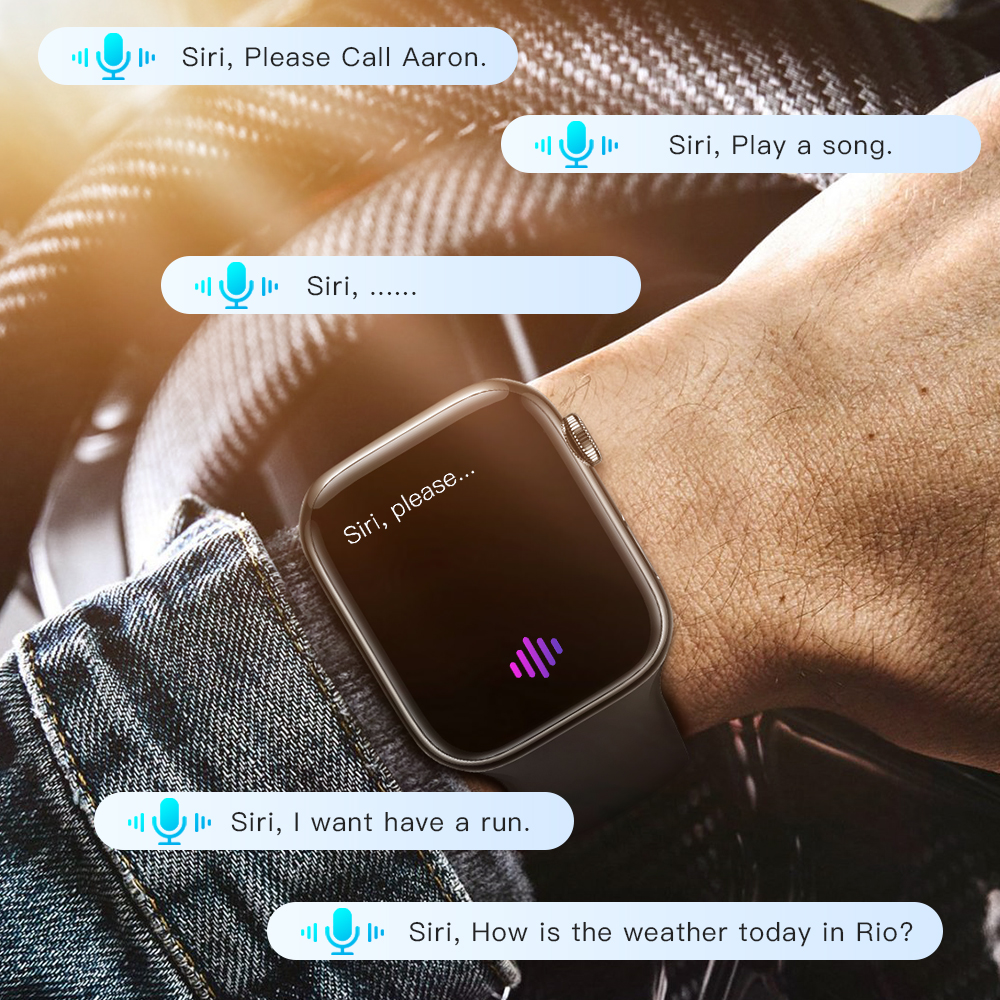 Microwear W28 Pro + Smart Watch 8 Men Women Passlock Strap Lock Always On Display Bluetooth Calls NFC Series 8 Smartwatch. 