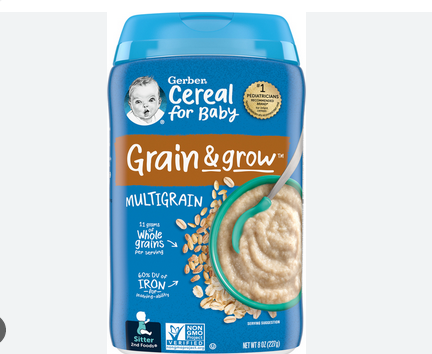 Gerber Multigrain Cereal - 227g(uk)