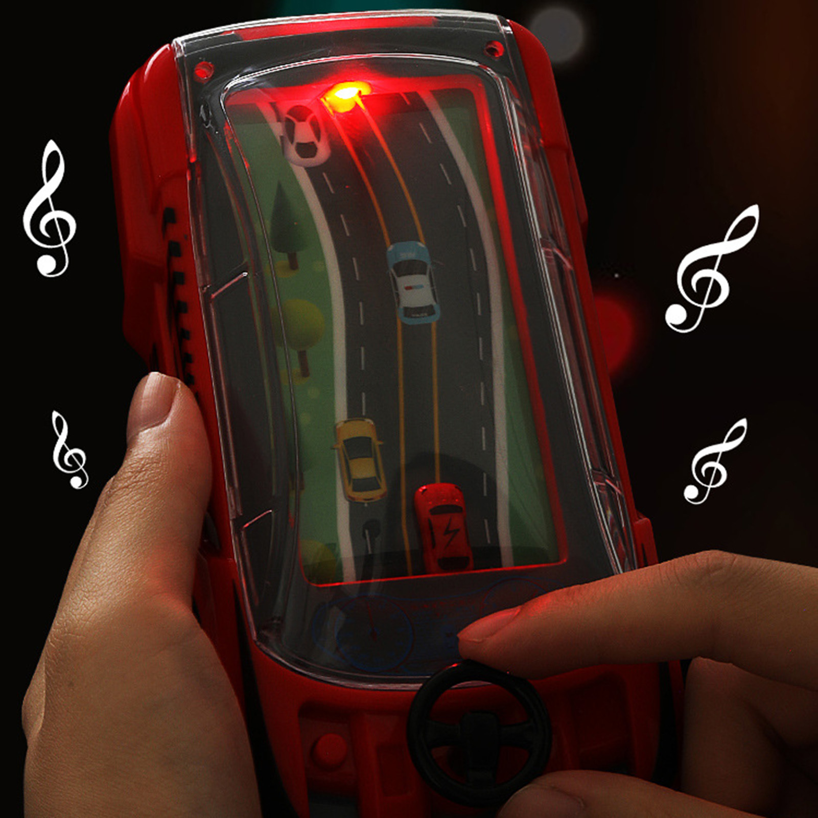 Car Adventure Toy Thought Training Children Handheld Game Console Toy. 