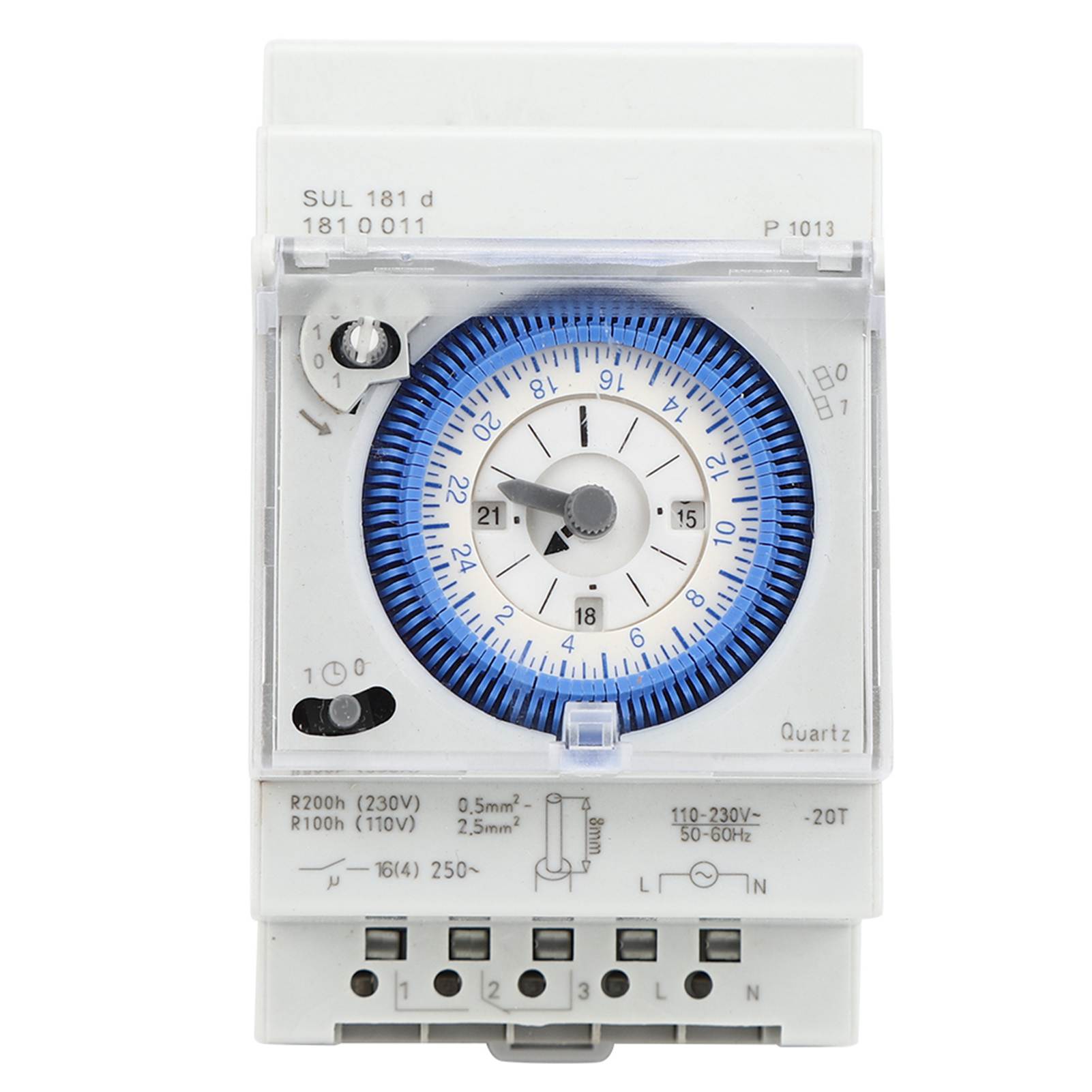 24 Hours 250VAC Mechanical Timer Switch Programmable For Lights