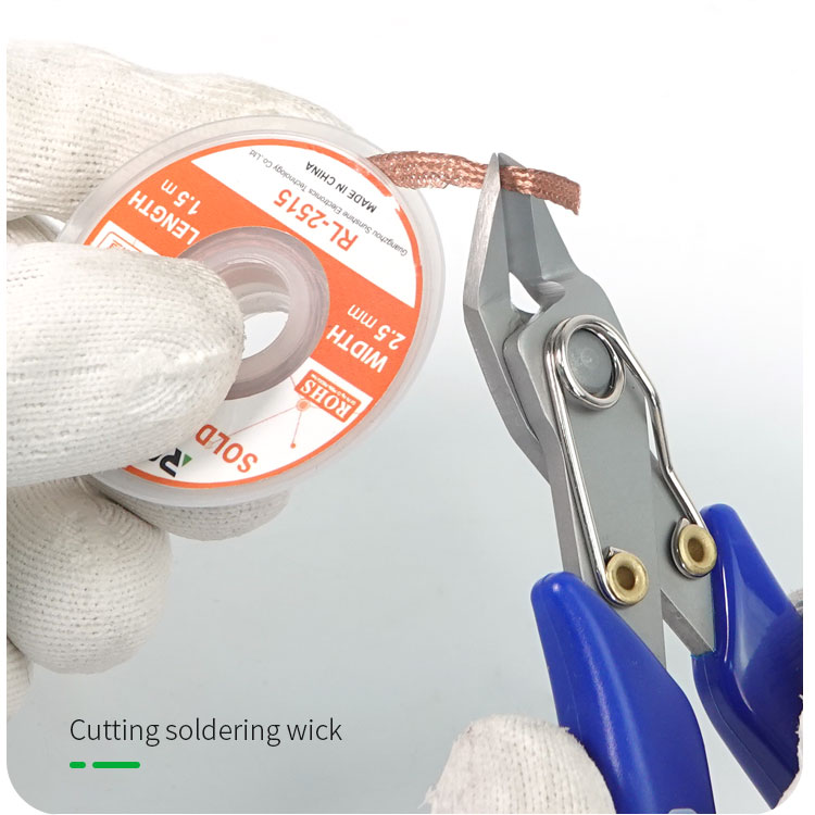 5-Inch High precision cutting pliers Cutting Side Snips Nipper Hand Tools Electrical Wire Cable Cutters Precision RELIFE RL-0001. 