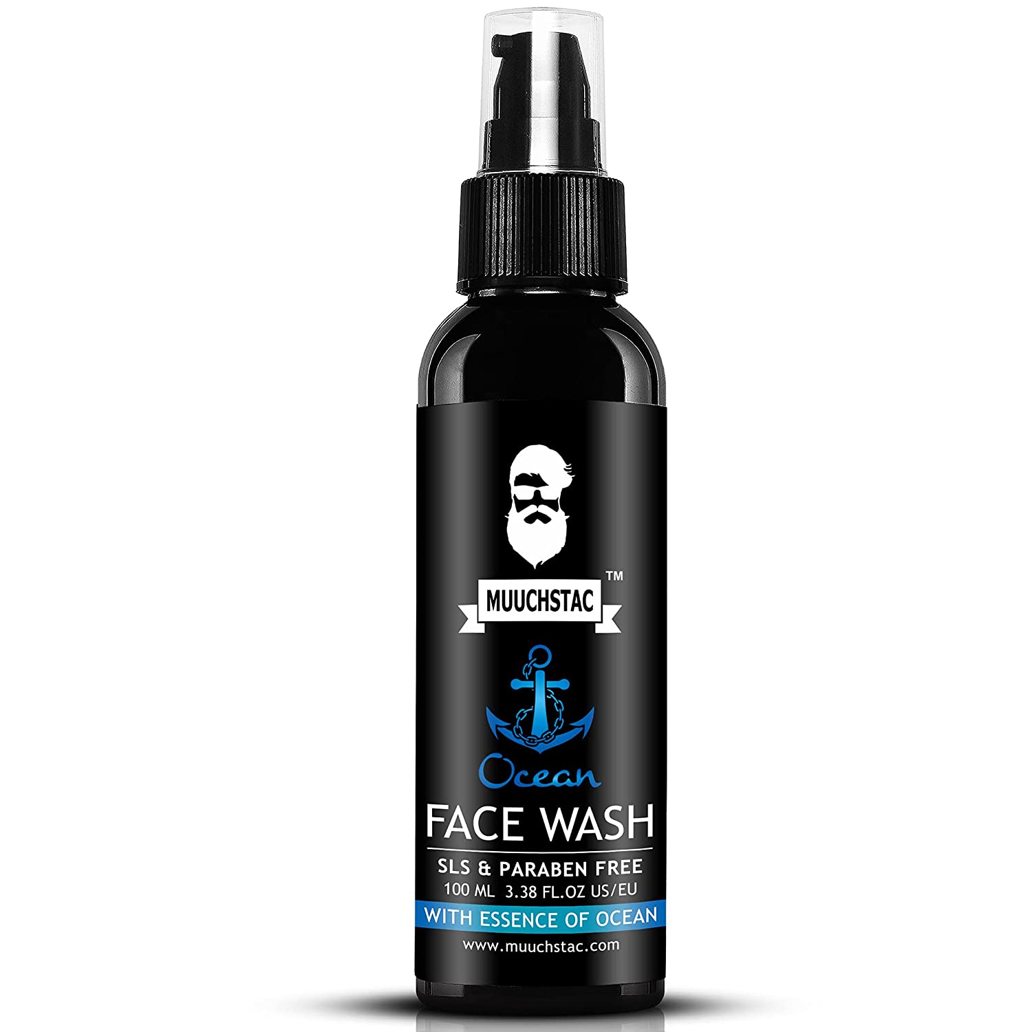 Muuchstac Ocean Face Wash with 2 company card made in india