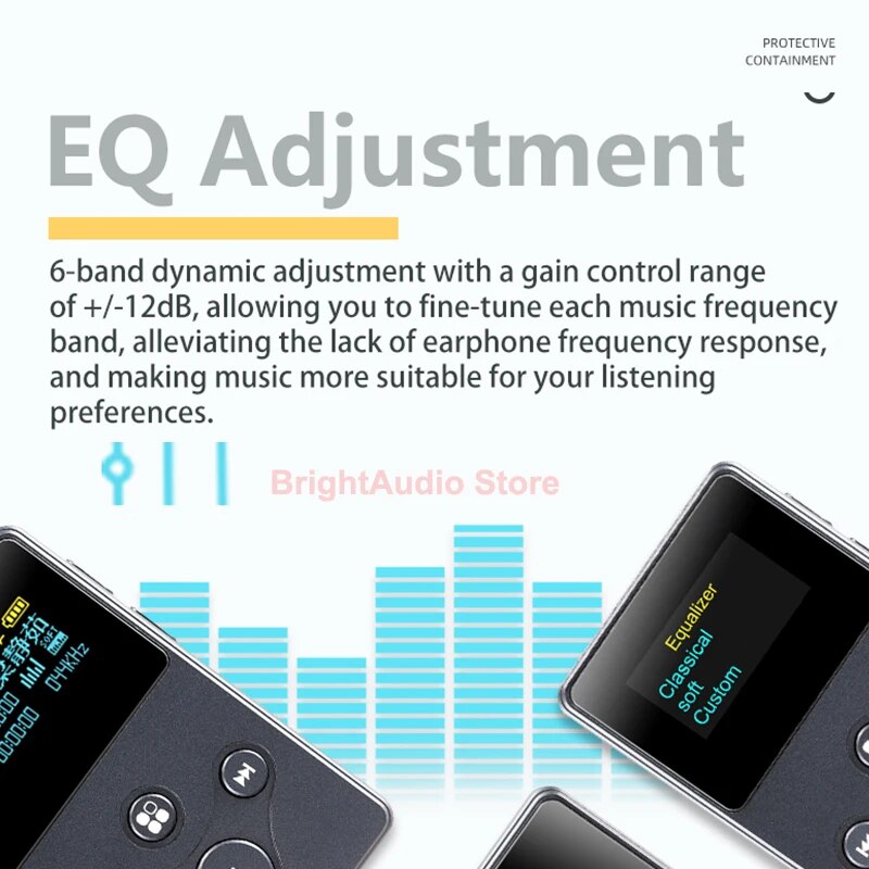 Xduoo X2S Hi-Res Lossless Mini Portable Music MP3 Player DSD APE FLAC WAV AIFF WIMA AAC DSD128 PCM 24Bit/192K dunu. 